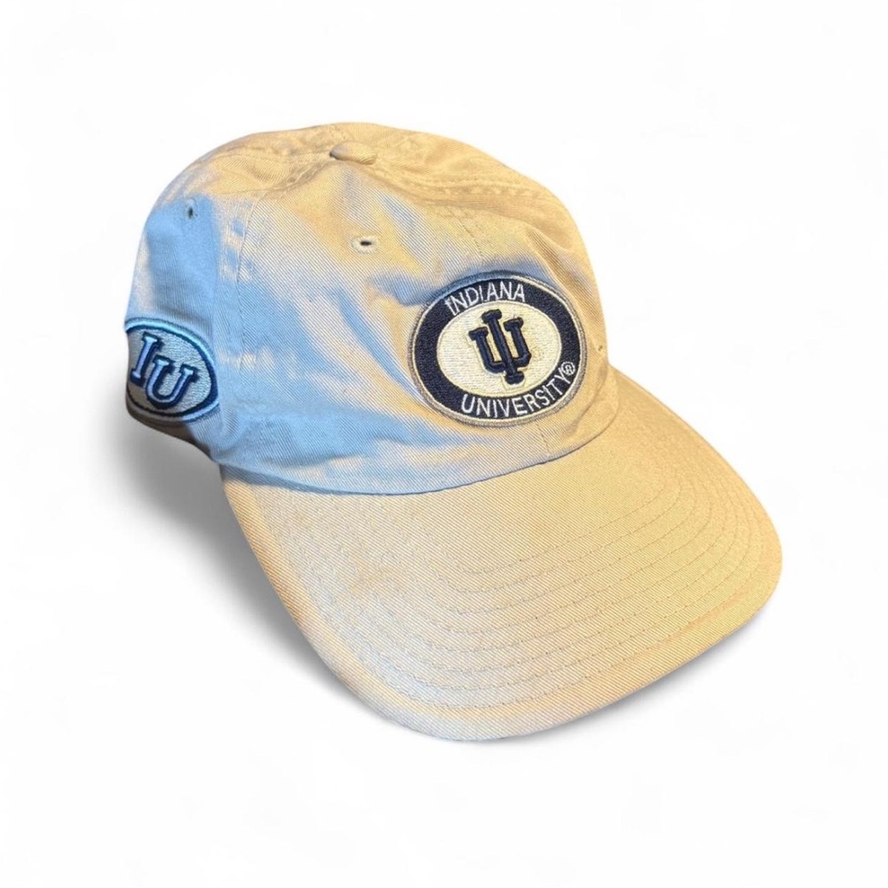 Indiana University Cap - Cream and Navy